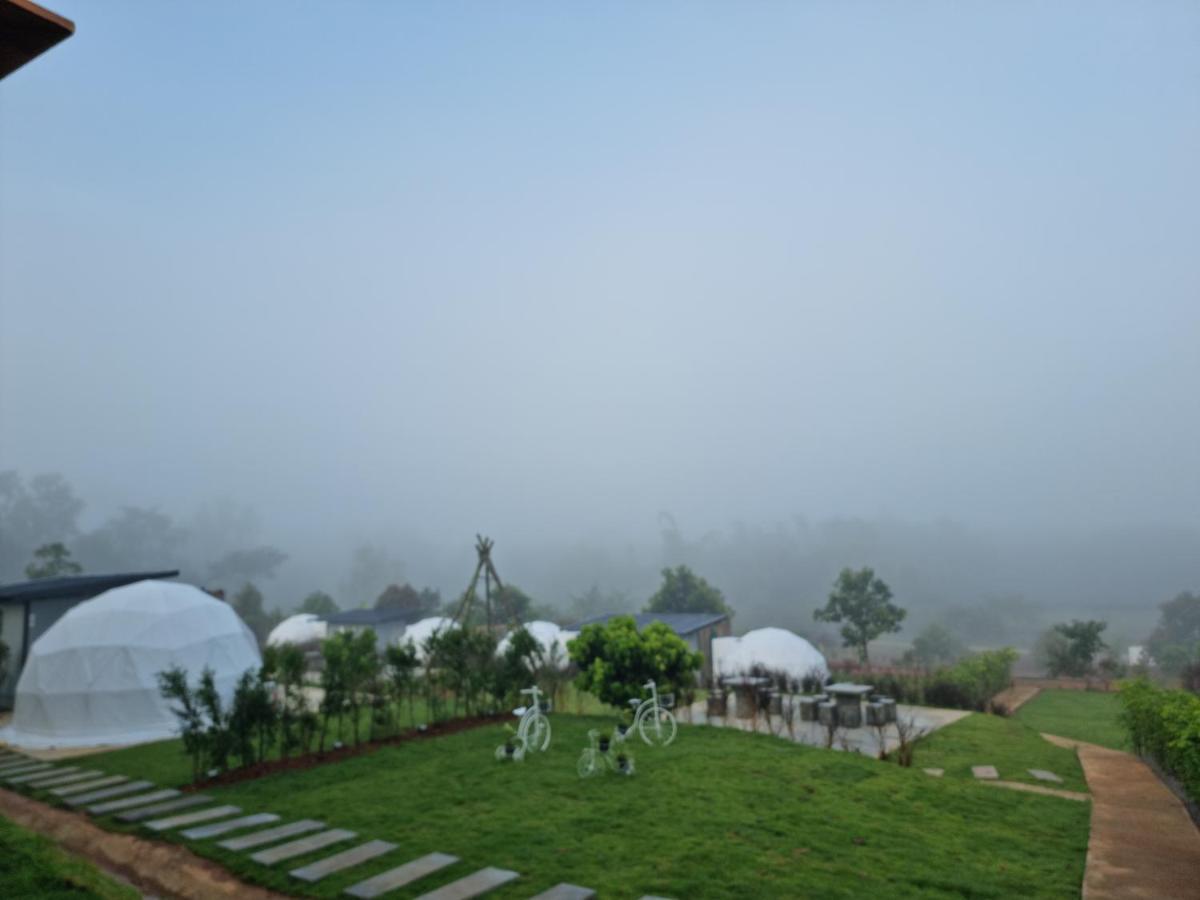 Hotel เต้นท์โดมเขาค้อ Lung Bun Camp Ban Nong Rang Chang Esterno foto